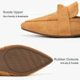 thumbnail image 3 of Ecetana Mules for Women Slip On Casual Work Slide Pointed Toe Backless Loafers Shoes, 3 of 6