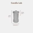 thumbnail image 2 of Candle Lab | DIY Wax Candle Mold Set (2 pcs) for Chocolates, Candy, Soaps, Cement Shapes( Free wicks and Plasticine), 2 of 7
