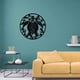 thumbnail image 5 of Turtle Metal Wall Art Mar Animal Sculpture rústica Decoración Corte hueco Corte de de Decoración, 5 of 9
