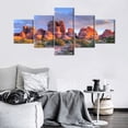 thumbnail image 3 of TISHIRON 5PCS Framed Canvas Wall Art Set,50"x24"Canyonlands National Park Canvas Art Decor, 3 of 7