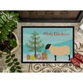 thumbnail image 3 of Caroline's Treasures BB9339MAT Suffolk Sheep Christmas Door Mat, Indoor Rug or Outdoor Welcome Mat 18x27 Doormat , 27"L, 3 of 4