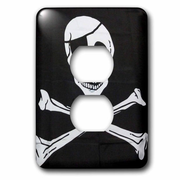 3dRose, Ex Pirate, 2 plug outlet cover