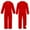 Red, variant on TiaoBug Kids Boys Mechanic Jumpsuit Coverall Boiler Suit Long Sleeve Overalls Jumpsuit Flight Suit Romper Hot Pink 16