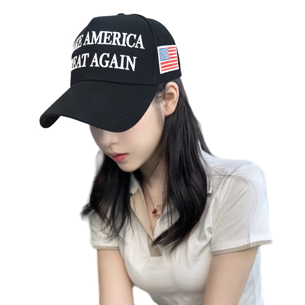 Make America Great Again Flag Béisbol 2024 MAGA Donald Trump Sombrero Parasol