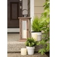 thumbnail image 3 of Farol de madera Lantern Koehler Home Decor Perfect Lodge, 3 of 5