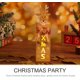 thumbnail image 5 of Adornos de Navidad con luz, Navidad, Papá Noel, muñeco de nieve, Reno, centros de mesa de luz nocturna de madera, adorno de escritorio para decoración navideña para el hogar Fokelyi ZYY-2591, 5 of 5