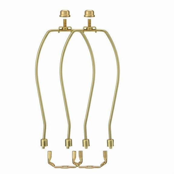 2 set * Lamp Shade harp Holder-Gold
