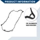 thumbnail image 5 of Junta de Tapa de Válvula No.94610593565 para PORSCHE CAYENNE E2 2011-2018 Junta de Sello de Válvula de Cabeza de Cilindro, 5 of 6
