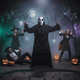 thumbnail image 3 of 2 Máscaras Disfraz Ghost Face Halloween Fiesta Terror Scream, 3 of 4