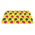 thumbnail image 2 of Haiem Colorful Ping Pong Front Door Mat Indoor Outdoor Entrance, Waterproof All-Season, All-Weather Doormat, Durable Flannel Fabric, Fade Resistant, Low Profile, 16x24in, 2 of 8