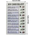 thumbnail image 2 of Memo Plastic Board, Rv Checklist/My Chores/Elder Care Reusable Checklist, Office Note Board Plastic Memo for Office Workers and Rv Enthusiast, 2 of 8