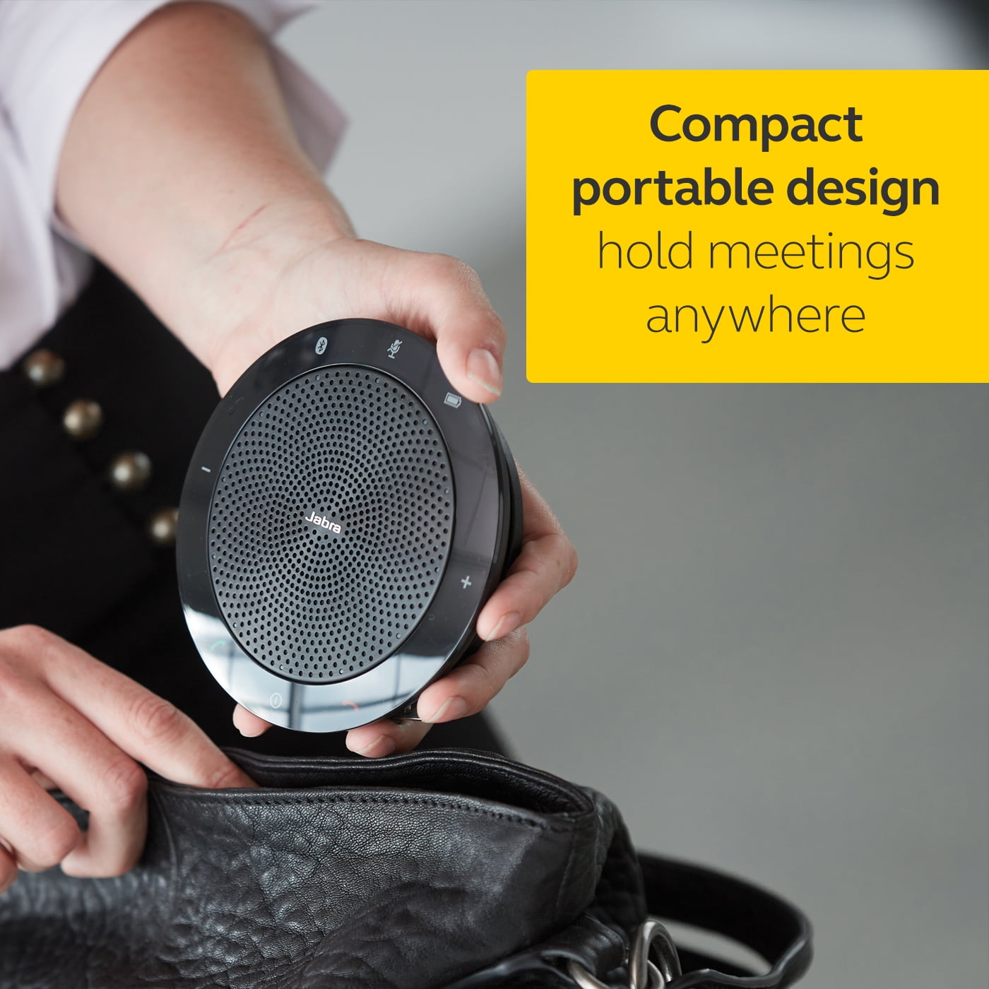 Jabra 410 Portable Speaker for Music Black Walmart.com