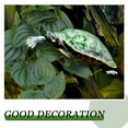 thumbnail image 2 of Miangastore Hanging Leaf Ornament Artificial Plant Pendant 1 Set Reptile Tank Hideout Lizard Terrarium Decor, 2 of 6