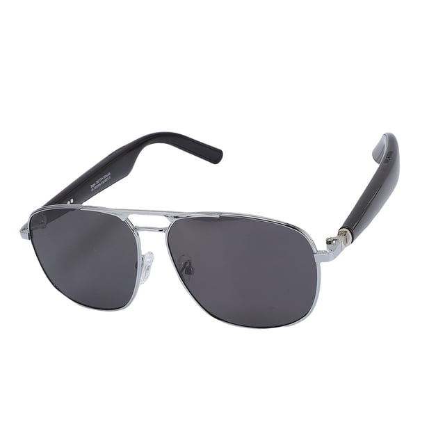 Lunettes de Traduction AI, Lunettes Intelligentes avec Traduction en Temps Réel de Plus de 100 Langues, Micro et Haut-Parleur Intégrés pour Appels, Musique et Voyages