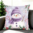 thumbnail image 4 of Eagokdc Christmas Decorations Waistrest Pillowcase Throw Pillow Covers, Multi-Use Winter Holiday Cushion Case for Living Room Dormitory Office Sofa Couch Chair Home Decor, 4 of 8