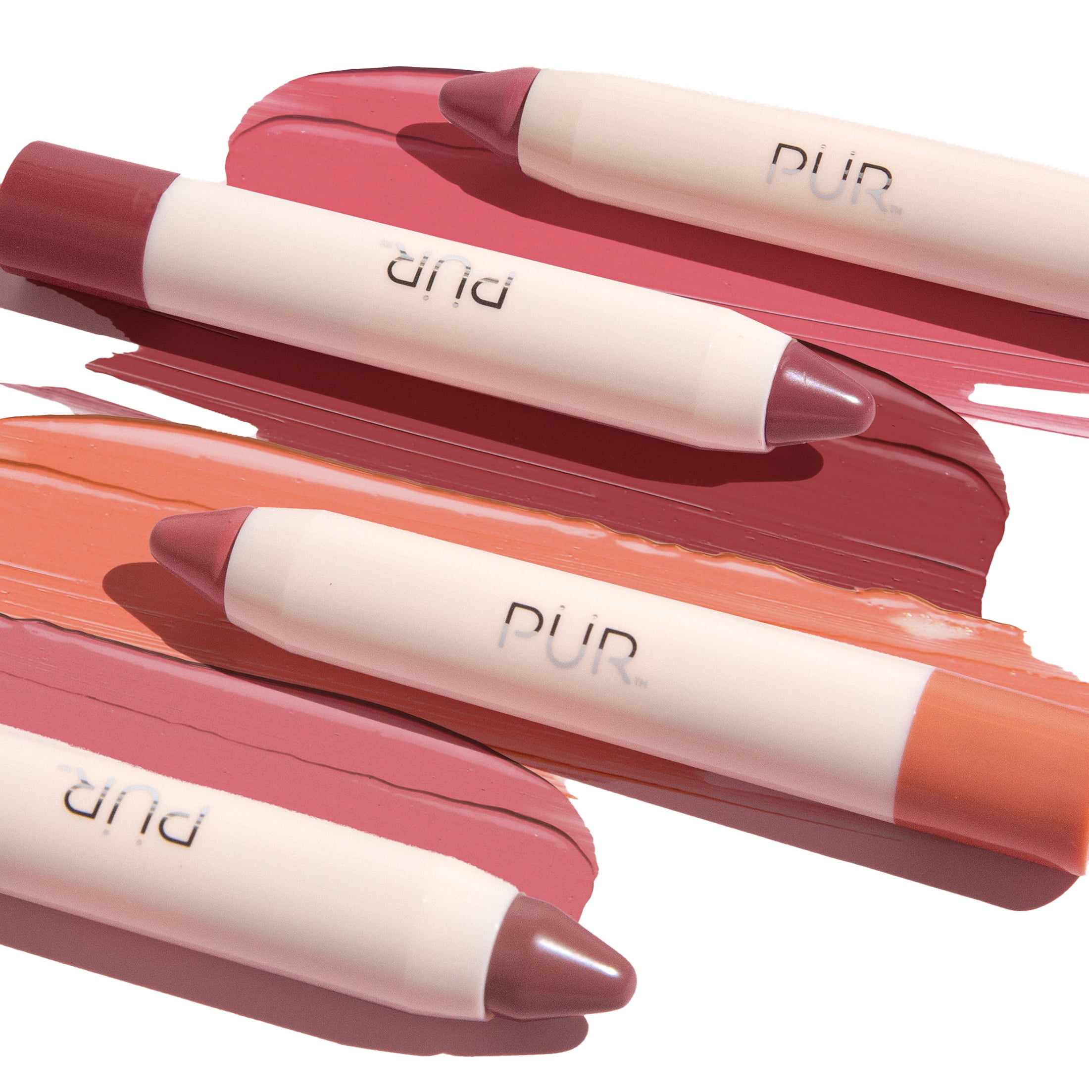 Pur Silky Pout Creamy Lip Chubby Makeup Lipstick Crayon, So Peachy