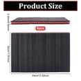 thumbnail image 2 of 6 Pcs Tool Box Foam Inserts Solid Foam Sheets Rectangle Toolbox Liner Sheets for Tool Cases Chest Drawer 11.8×17.32Inch Black, 2 of 5