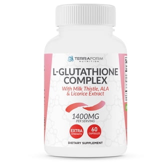 Amazing Nutrition L-Glutathione 500 Mg Vegan Capsules | Antioxidants &  Immune Support - Walmart.com