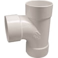 thumbnail image 1 of Genova 400 Sewer and Drain Sanitary Tee, 4 in, Hub, PVC, 1 of 3