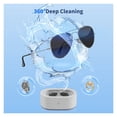 thumbnail image 4 of Household Jewelry Ultrasonic Cleaner 600ML Ultrasonic Glasses Jewelry Cleaner 46KH High Dentures Retainer Cleaning for Glasses, 4 of 7