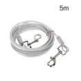 thumbnail image 6 of ✪ Pet Tie-out Leash Heavy Duty Steel Wire Metal Chain Dog Lead Line, 6 of 15