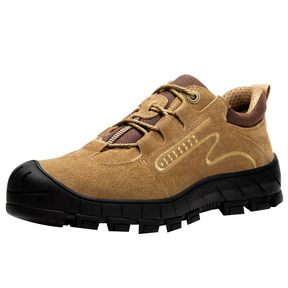 Steel Toe Cap Trainers for Men Women Safety Work Shoes Lightweight Steel Toe Sneakers Breathable Non Slip Work Shoes