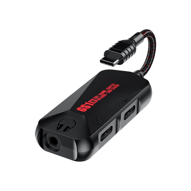 Tarjeta de sonido de teléfono de juego 3 en 1 accesorios de placa de Audio de teléfono de juego de nailon duradero Tmvgtek Para estrenar