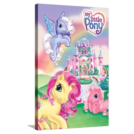 Hasbro My Little Pony - Castle Canvas Wall Poster 22.375 x 34