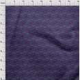 thumbnail image 3 of oneOone Silk Tabby Fabric Swirl Block Print Fabric BTY 42 Inch Wide, 3 of 4