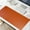 Brown BW, variant on Xecvkr Cork Bottom Mouse Pad Student Writing Pad Office Leather Desk Mat Non-slip Soft PU Black Pink Brown Gray 11.8x23.62in 1 Piece