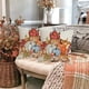 thumbnail image 4 of Cubiertas de Almohada de Navidad de Otoño Almohada Naranja Quemada Calabaza Tema de Acción de Gracias Impresión Decoración, Almohada Al Aire Libre Cojín de Lino, Decoración de Sofá Cama Decoraciones A, 4 of 6