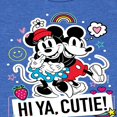 thumbnail image 3 of Mickey & Friends - Mickey Minnie Hi Ya Cutie - Toddler And Youth Short Sleeve Graphic T-Shirt, 3 of 5