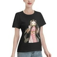 thumbnail image 2 of Women's Basic Short Sleeve T-Shirt Demon Slayer Blade Nidouzi, 2 of 6