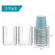 thumbnail image 4 of Dispensador de Vasos NQ 3 Piezas para Baño Portavasos de Almacenamiento de 3 oz, 4 of 5
