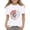 White, variant on XIMIN Girls T Shirts Sunflower Graphic Tees Short Sleeve Crew Neck Cotton Loose Fit Funny Casual Summer Tops