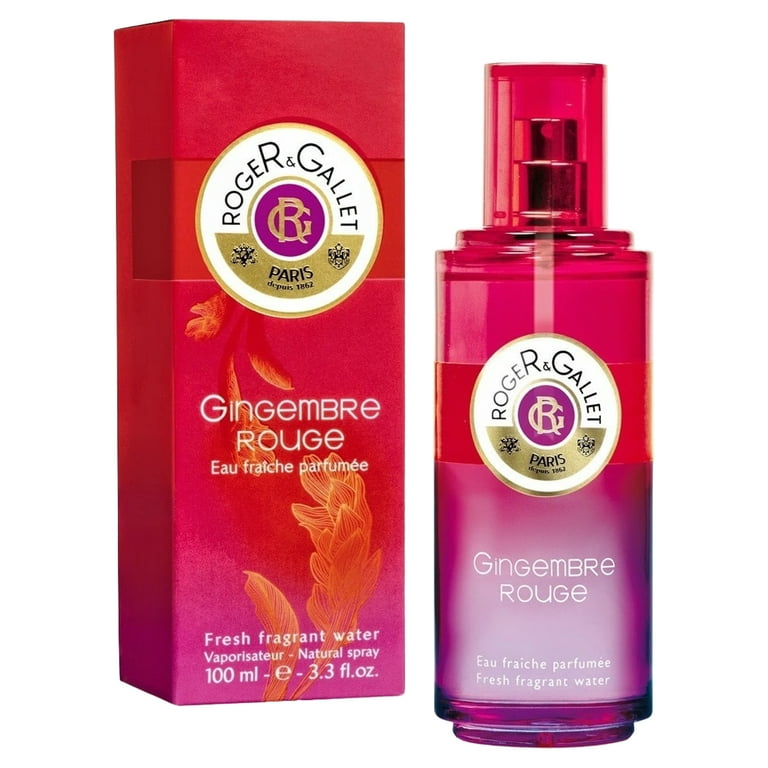 Roger & Gallet Gingembre Rouge 3.3 oz Fresh Fragrant Water