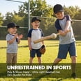 thumbnail image 5 of Zando Toddler Baseball Hat for Boys 3-8 Years Adjustable Baby Baseball Cap for Summer Sun Protection Black, 5 of 7