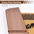 thumbnail image 5 of Welcome Mat, Yamaziot 24"x36" Coir Door Mat for Inside Outside, Outdoor Non Slip Utility Front Doormat Entryway Rug, Dirt Trapper, All-Season, Brown, 5 of 8