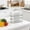 #003-White, variant on YiJuHui Stackable Food Storage Containers, Transparent Plastic Kitchen Organizer with Airtight Lids for Pantry Snacks Grains and Meal Prep, BPA-Free Modular Containers Set for Home and Office