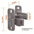 thumbnail image 2 of 180° Stone Door Heavy Duty Hinge Invisible Door Fire Hydrant Hinge Adjustable, 2 of 10