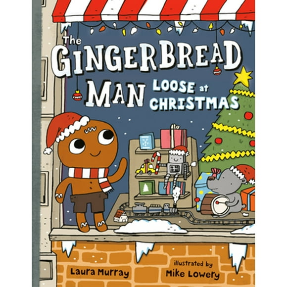 Pre-Owned The Gingerbread Man Loose at Christmas (Hardcover 9780399168666) by Laura Murray