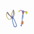 thumbnail image 3 of Tirachinas luminoso, flecha voladora, catapulta de destello, hada voladora, juguetes para niños al aire libre, libélula de bambú, 3 of 3