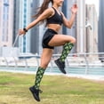 thumbnail image 6 of Lsque Broccoli 3 Pattern Sport Compression Socks for Men & Women 15-20 mmHg Knee High Nurse Pregnant Running Medical and Travel Athletic, 6 of 6