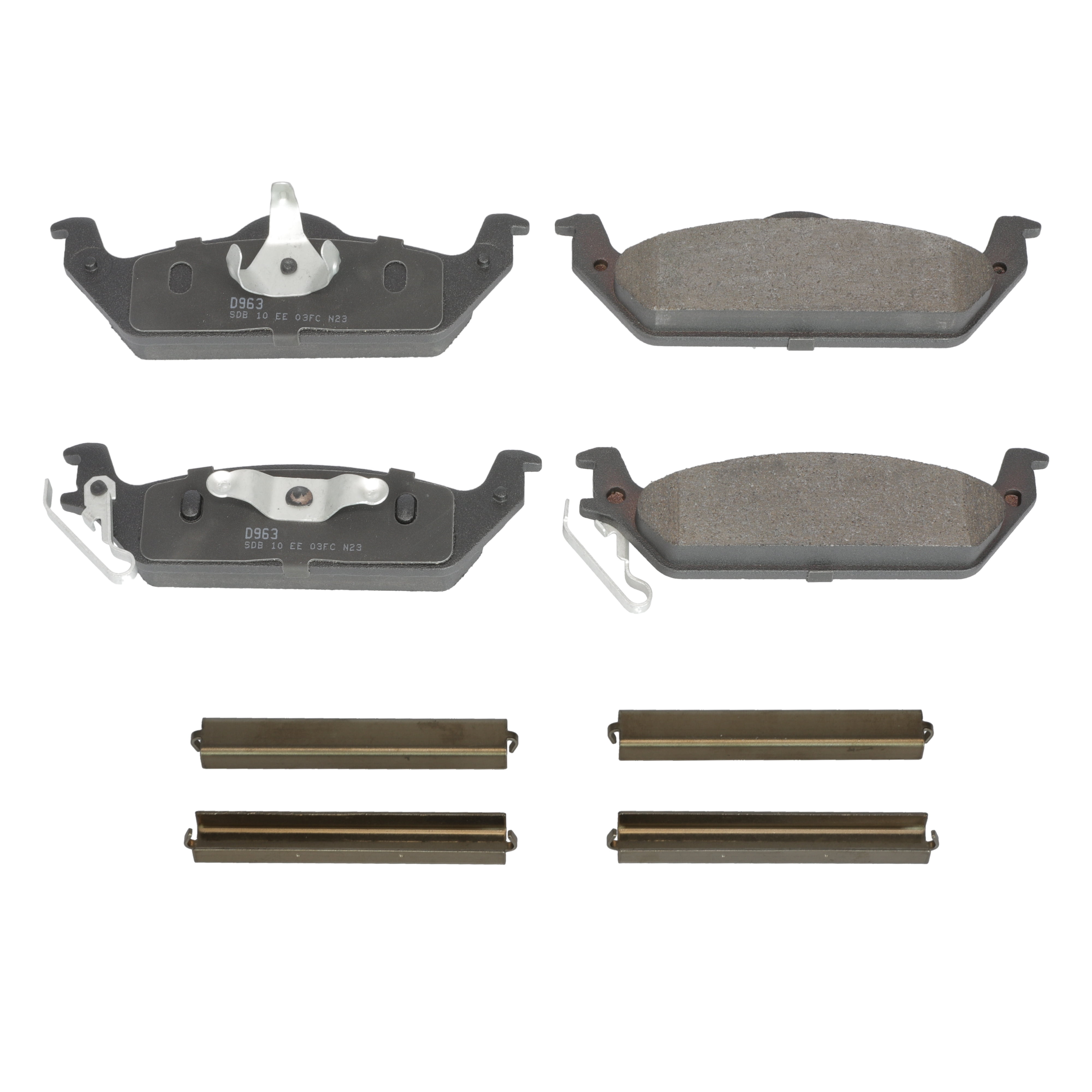 Winstop Brake Pad Set, Rear WS.0963.0.M, Dodge Dakota 2004-2003