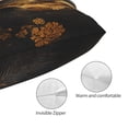 thumbnail image 3 of Fotbe Luxurious Gold Flow Funda de Almohada Decorativa Estilo Occidental, Lujo en Algodón, Fundas para Almohadas King, Cojín Estampado para Decoración del Hogar-14"x20", 3 of 6