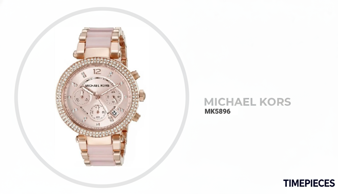 Michael Kors Women's Parker Two-Tone Watch MK5896