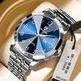 thumbnail image 2 of Resicozy Watch for Men Fashion Quartz Wristwatch Business Watches with Round Dial 2026 Silver#3, 2 of 3