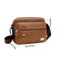 thumbnail image 4 of InsCrazy Crossbody Bags for Men Chest Rucksacks with Shoulder Strap Travel Bags, 4 of 7