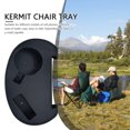 thumbnail image 3 of Mesa Auxiliar Portátil Hugtrwg con Bandeja Reclinable para Camping Al Aire Libre Negro, 3 of 9
