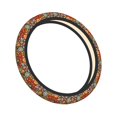 thumbnail image 2 of Balery Steering Wheel Covers Hippie Peace Love Elastic Skidproof Steering Wheel Protective Cover Case Fit Universal Auto Accessories Decor, 2 of 8